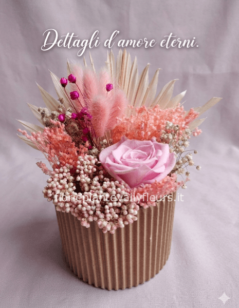 Flower box fiori secchi